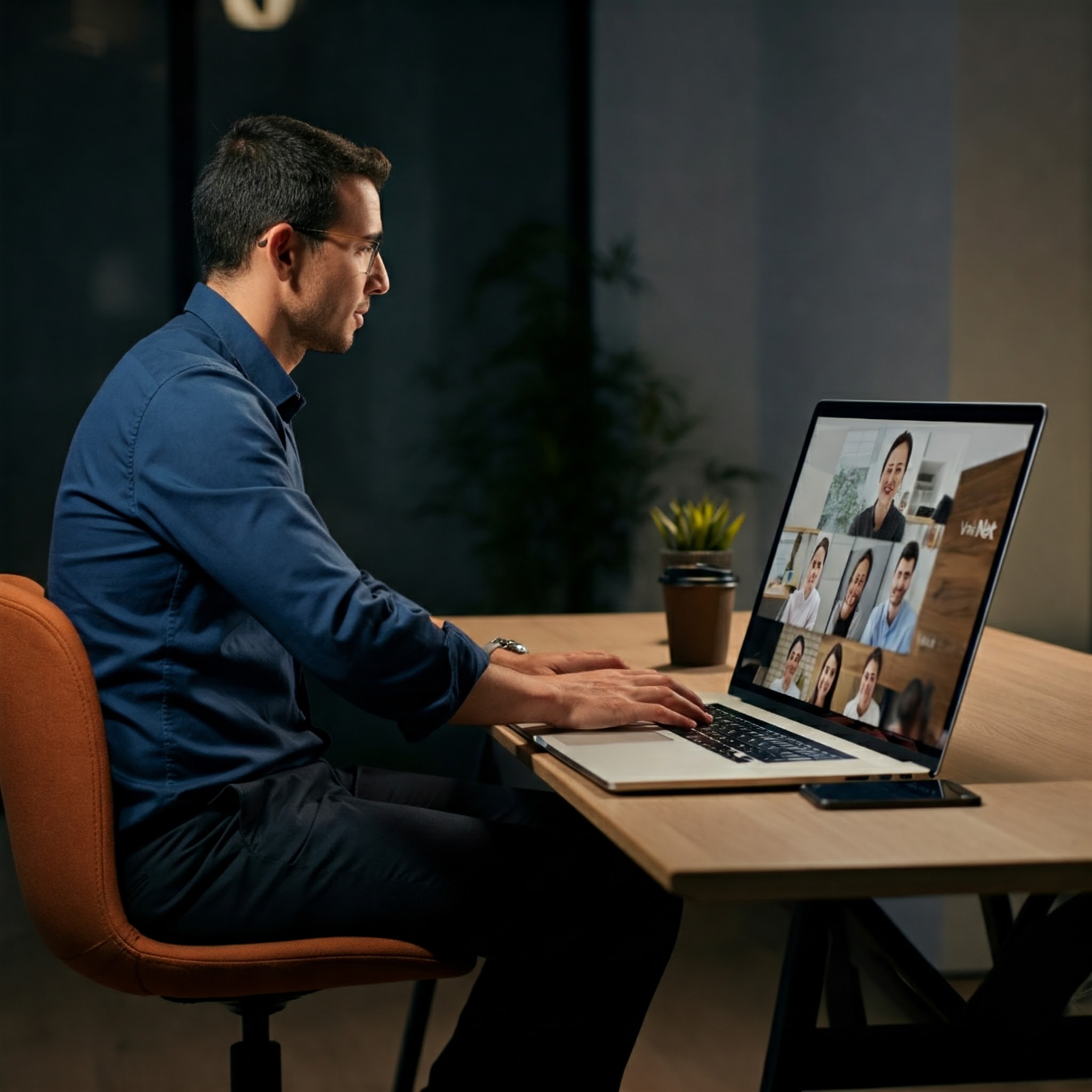 Conexões estáveis para videoconferências sem interrupções com a Virtual Net.